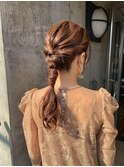 ニュアンス◎ローポニーテール