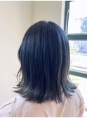 フェミニンロング似合わせカットミディアムスパイキーショート
