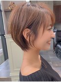 20代30代40代ナチュラル大人可愛いショートボブスイル