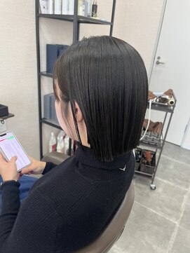 バセット バイ アルター 鎌取店(basset by aL-ter) 黒髪/クラゲヘアー/オリーブグレー/小顔/ココアベージュ/鎌取