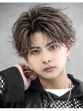 アストラ(ASTRA) MEN’S HAIR/波巻きツイストスパイラル/リバースセンターパート