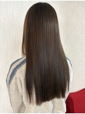 艶感ストレート　【髪質改善/Sherpa】