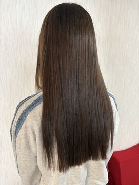 アースムーン(earthmoon) 艶感ストレート　【髪質改善/Sherpa】