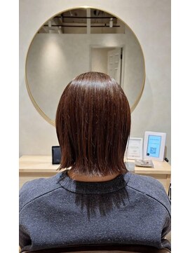 スーリール 鹿児島中央店(Sourire) 切りっぱなしボブ