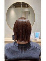 スーリール 鹿児島中央店(Sourire) 切りっぱなしボブ