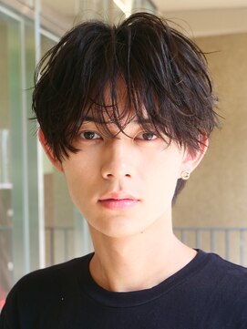 エルマーク 松山(L-MARK) ツイストスパイラル/スパイラルパーマ/メンズ/マッシュ/眉毛