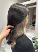イヤリングカラーグレージュハイトーンブリーチ成増