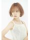 美容室ラトリエ コモ 新所沢店の写真/雨の日こそ映える☆顔周りを華やかに彩るデザインカラー!カラーとウェーブで軽やかさ◎