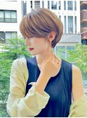 レイヤーカット/顔周り/前髪カット/ショート/ボブ/銀座駅