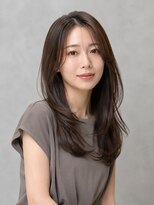 トリニティ(trinity) 髪質改善カラー 大人レイヤーカット 艶髪グレージュ 白髪ぼかし