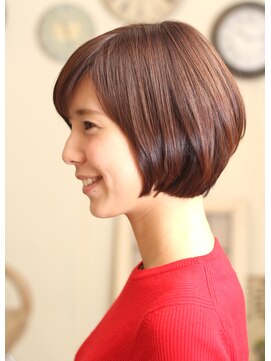 エム 綾瀬店(hair make e6+) 艶髪×大人ボブ