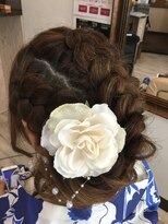 サロン ド ロココ(Salon de RoCoCo)&nbsp;キュートなあみこみヘアアップ☆