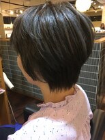 ヘアーアンドシューズ タイプエービー(HAIR&SHOES Type AB) アッシュ系ハイライトで作るショートスタイルTypeAB川崎安達俊亮