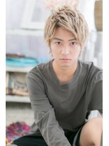 ミック 日暮里店(miq) カラーで差をつける!クールスパイキーショート