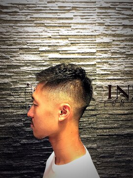 ヒロギンザ 六本木店(HIRO GINZA) ベリーショートフェードスタイル＜六本木＞＜理容室＞