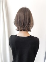 ネオリーブ チロル 横浜西口店(Neolive CiroL.)&nbsp;外ハネボブ　縮毛矯正　大人可愛い　くびれボブ