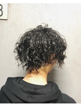 ヒロギンザ 浜松町店(HIRO GINZA) King Gnuスパイラルパーマヘア<ヒロ銀座/浜松町/理容室/メンズ>