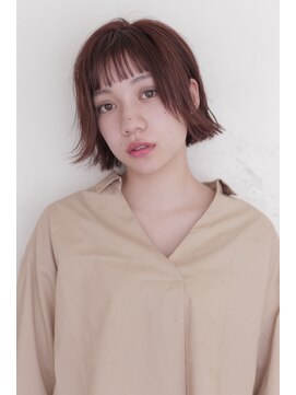 エイミーバイネオリーブ(amy by neolive) ショコラベージュ◎切りっぱなしボブ 【木場】