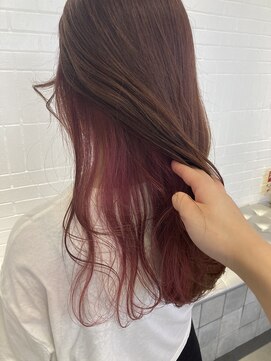 ゲーム 原宿店(GAME) ピンクベージュ/ダブルカラー/ケアブリーチ/髪質改善/原宿