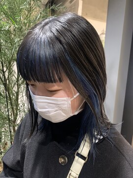 イーチ 吉祥寺(EACH) ワイドバング×インナーカラー