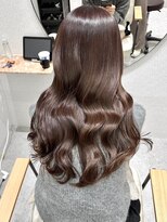 ジーナ セントラル銀座(Zina)&nbsp;髪質改善＊モカブラウンフェミニン＊美髪【Zina セントラル】