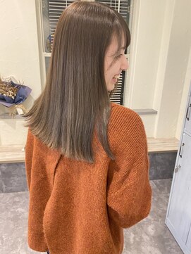 カラン(caran) ぷつっとグレージュ【@hair_mazda】