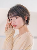 丸みショートが可愛らしさ◎