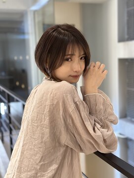 ロンド ストラーダ 心斎橋(Lond strada) モードヘアロング×美髪【髪質改善/縮毛矯正】