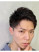 ヒロギンザ 新橋日比谷口店(HIRO GINZA)&nbsp;かきあげアップバングショート　新橋　理容室　床屋　ヒロ銀座