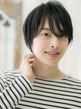 モッズヘアメン 札幌月寒店(mod's hair men) 好感度◎なビジカジ抜け感サイドパートショートk札幌月寒