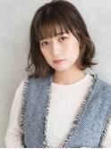 切りっぱなしインナーカラーボブ