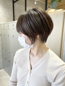 クーナバイトマト 横浜(Cuna by TOMTO) 【HOSSY】丸みショート_くびれショート☆ショートボブ