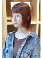 リブロ(liblo)&nbsp;ミディアムウルフ × オレンジベージュ【liblo】