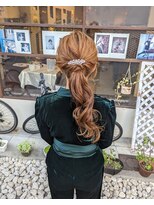 ヒカリス 東三国(HIKARIS) 笑顔溢れるヘアアレンジ/アレンジ/ポニーテール/巻き髪