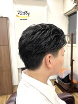 ラリー(Rally)&nbsp;ツーブロックナチュラルショート