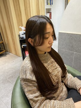 ビスコヘアー(BISCO hair) 縮毛矯正×顔まわりcut