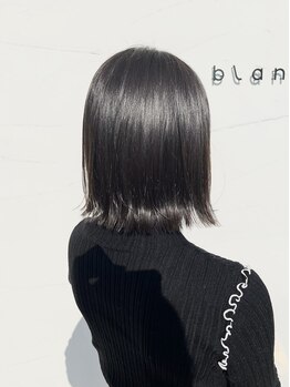 ブランコ レインボー店(blanco)の写真/修復力120%と話題のトリートメントでダメージを芯から集中ケア！毛先までまとまる指通り滑らかな美髪に☆