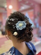 ヘアーサロン ラプンツェル(hair salon Rapunzel) へアセット*浴衣