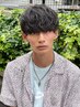 【オープン記念】メンズカット＋ナチュラルパーマ　￥12,100→￥9,900