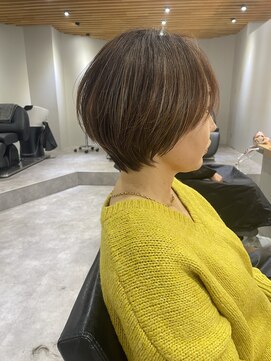 サロンドミルク 新百合ヶ丘店(salon de MiLK) 白髪ぼかしベージュ［新百合ヶ丘/ハイライト/白髪染め］