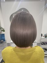 ナッティー(natty)&nbsp;ショートボブ×グレージュ