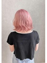 リゲル(rigel)&nbsp;ピンクベージュニュアンスボブ