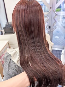 ミシェリー 新宿店(misherry) ☆秋冬ピンクブラウン髪質改善カラー艶髪小顔韓国ヘア新宿