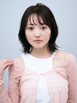 前髪髪質改善レイヤーカット大人可愛いうる艶メルティカラー
