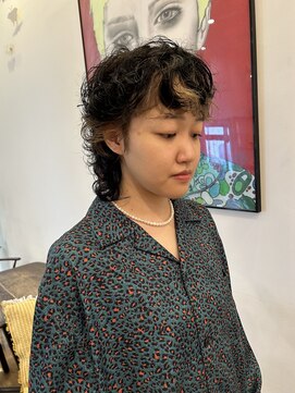 ルッツ(Lutz. hair design) 25.6.14インナーウルフ[犬山良慈]