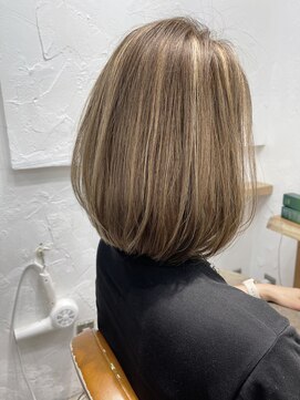 ミッシェル アフロート(michelle afloat) ボブも3D化へ＊3DカーブのAカーブボブ＊