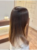 美髪!ナチュラル艶ストレート