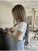 ホワイトアッシュグレージュハイトーン20代30代岡山