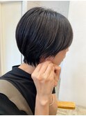 【aslan】ショートボブ/育てるショートボブ/黒髪ショート