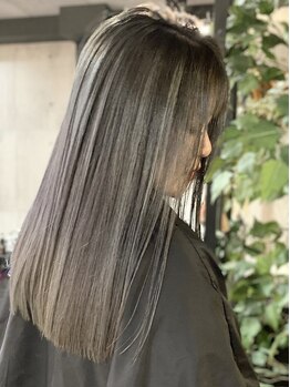 アースペース ウェスト(ARSPASE WEST)の写真/ダメージヘアを修復！酸熱トリートメントでツヤ髪へ＊扱いやすいナチュラルなストレートに仕上がります♪
